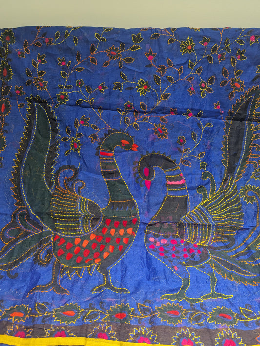 Threadwork Dupatta (peacock)