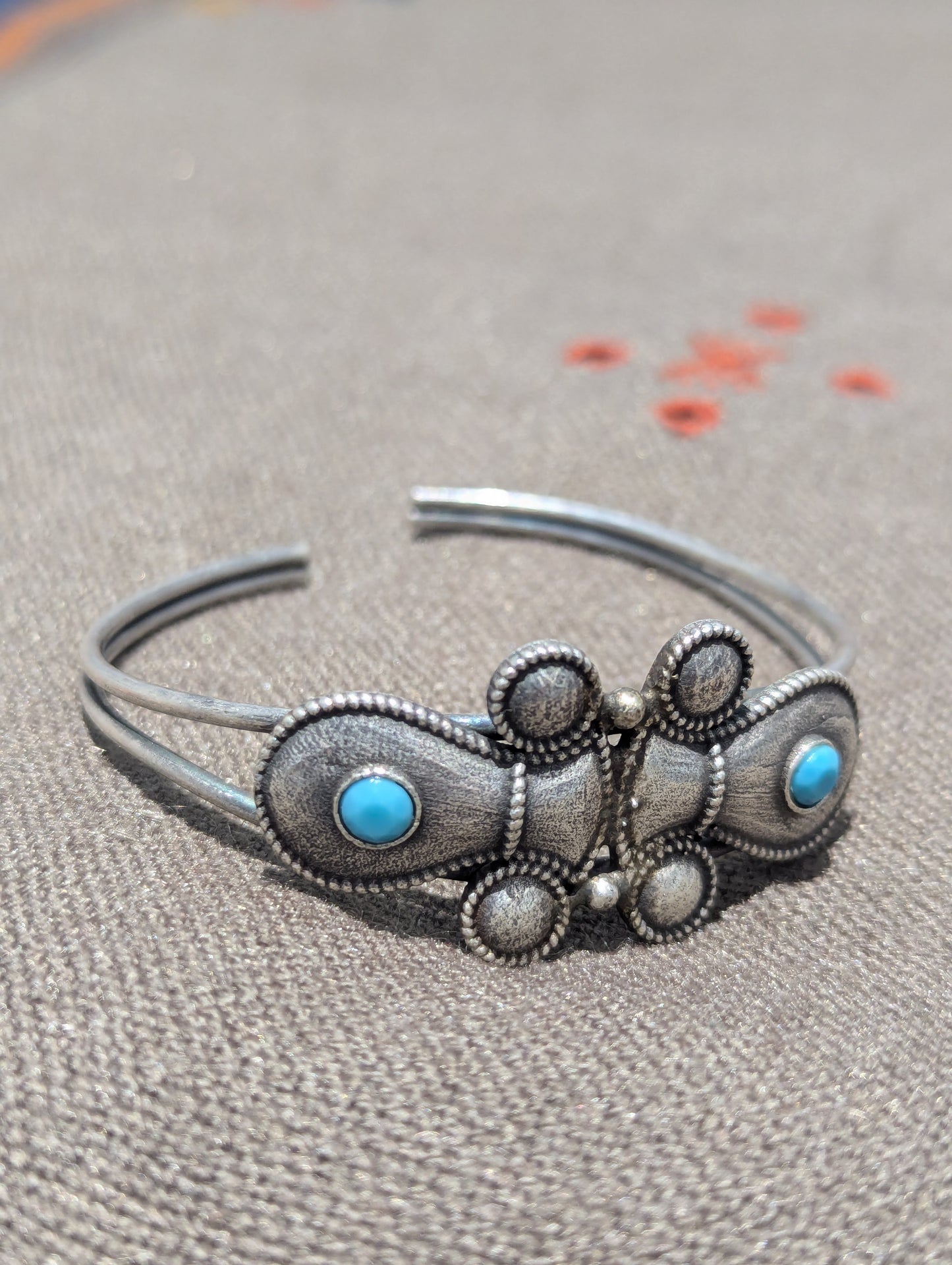 Antique Finish Oxidised Brass Bracelet (adjustable)