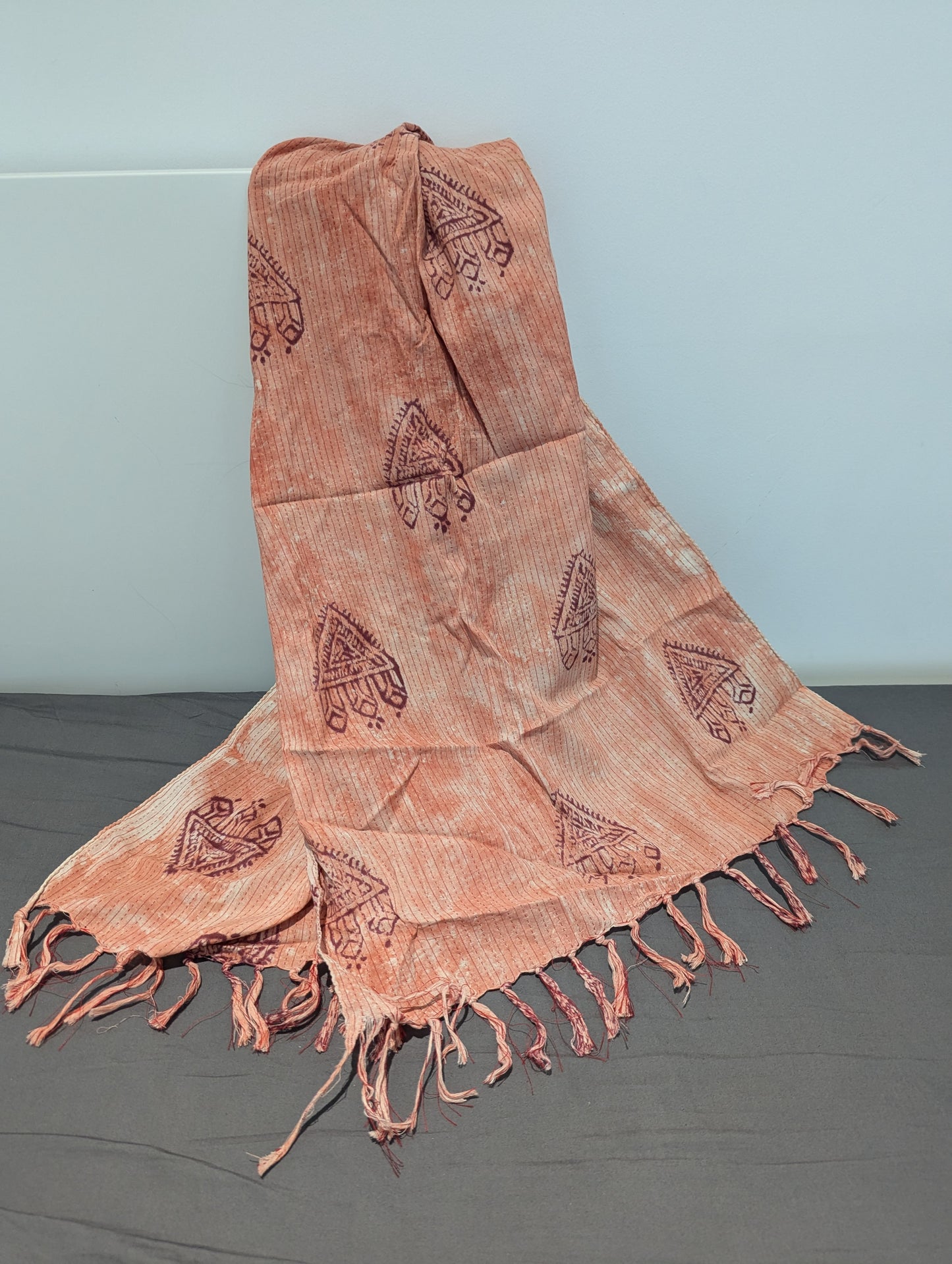 Block Print Cotton Scarf