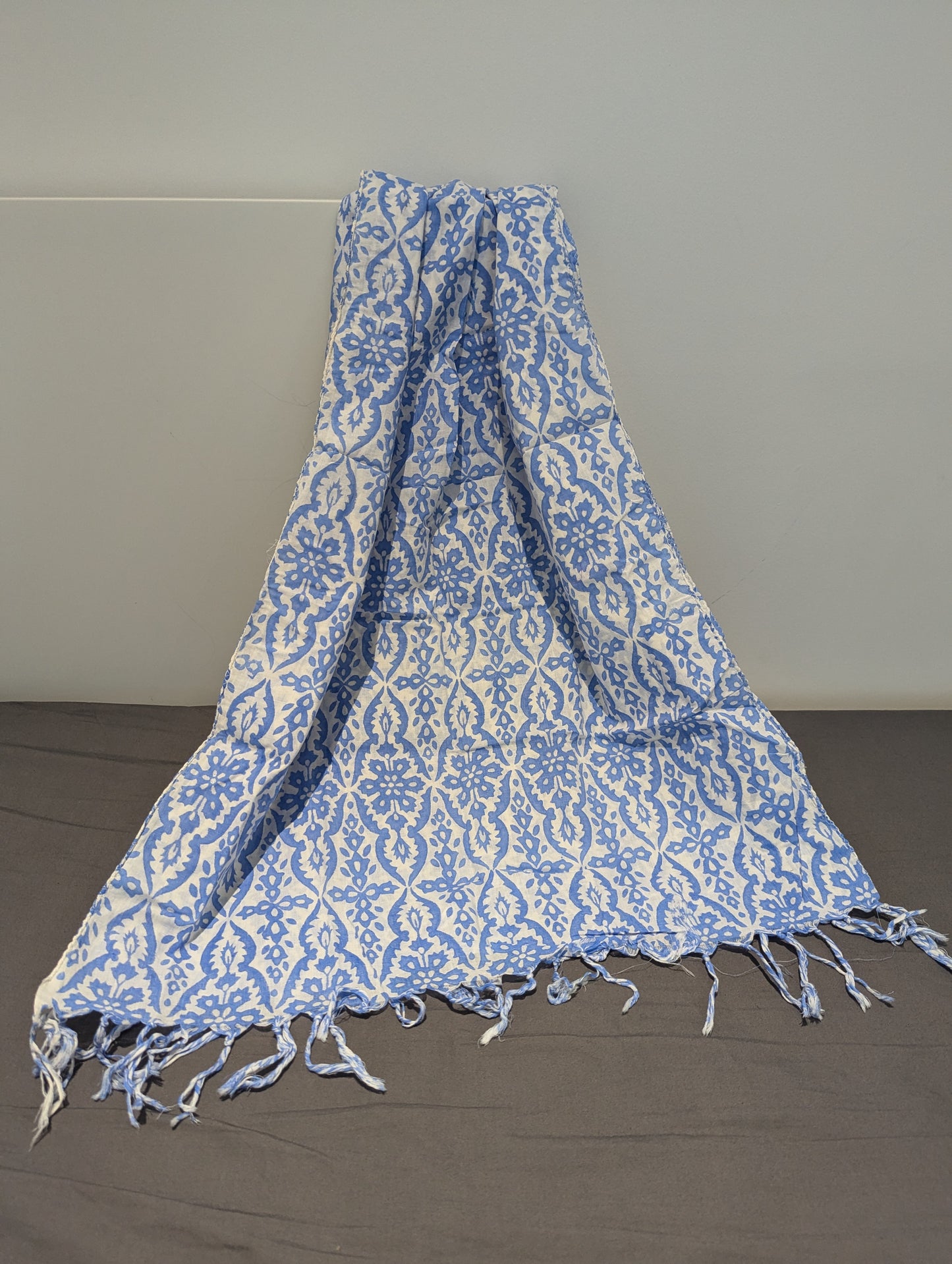 Block Printed Cotton Scarf